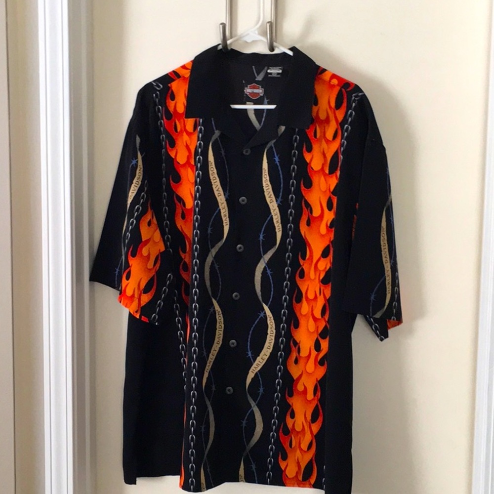 Harley Davidson dress shirt